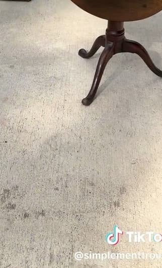Mahogany Tilt-Top Table